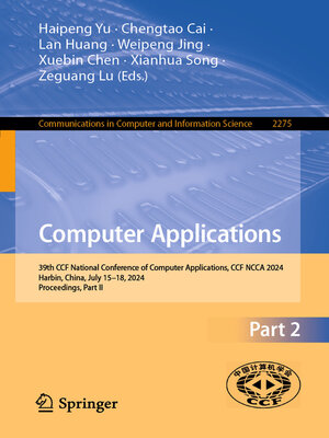 cover image of Computer Applications